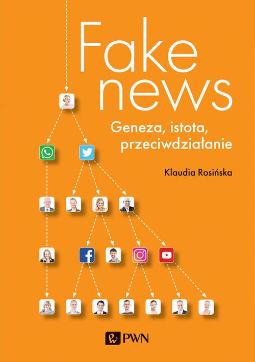 Fake news. Geneza, istota, przeciwdziałanie — okładka e-booka