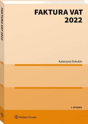 Faktura VAT 2022 — okładka e-booka