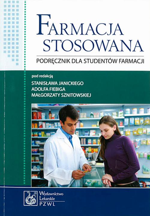 Farmacja stosowana. Podręcznik dla studentów farmacji — okładka e-booka