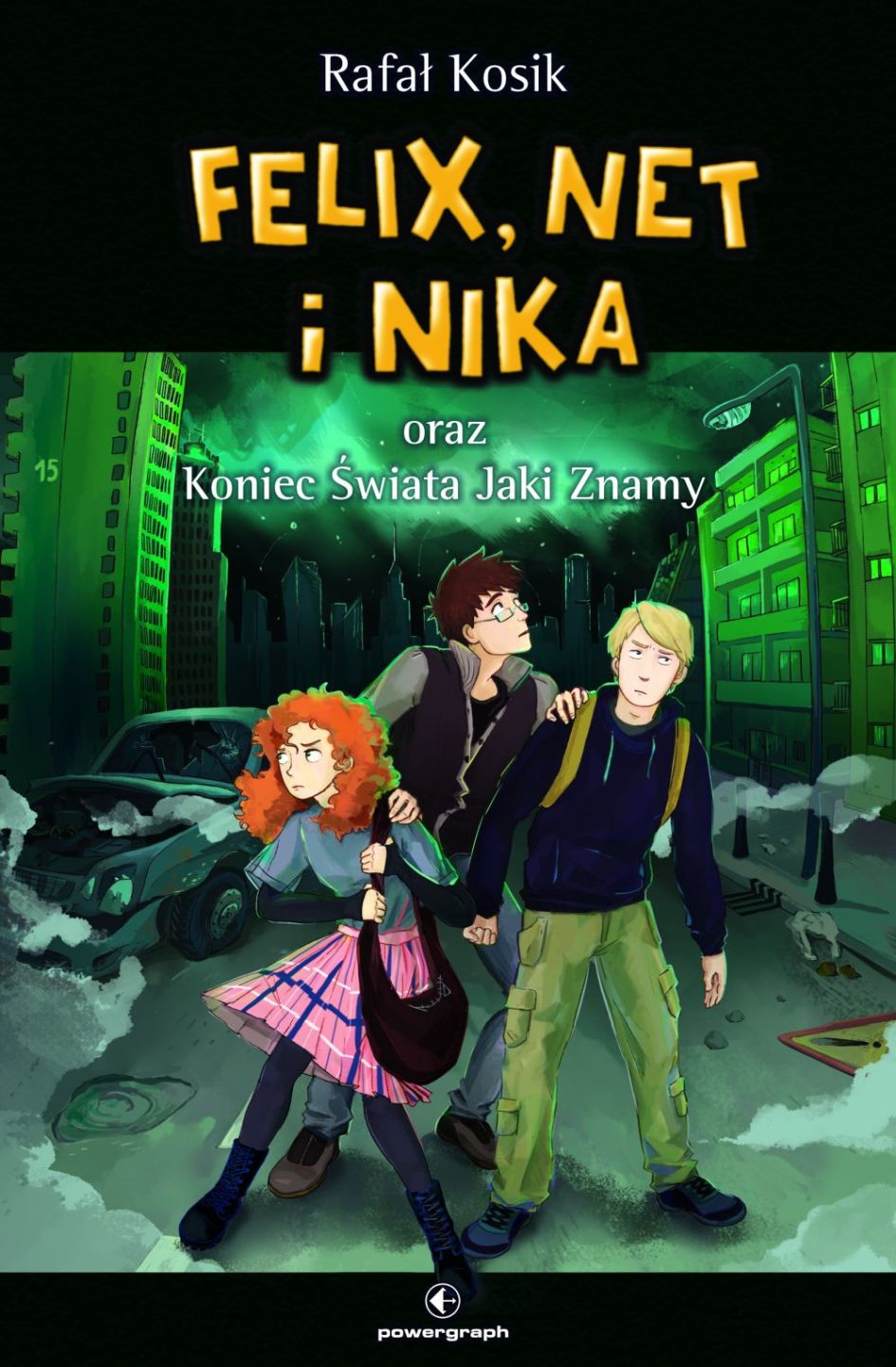 Tytuł: Felix, Net i Nika oraz Koniec Świata Jaki Znamy
Autor: Rafał Kosik
Wydawnictwo: Powergraph
Formaty: EPUB, MOBI