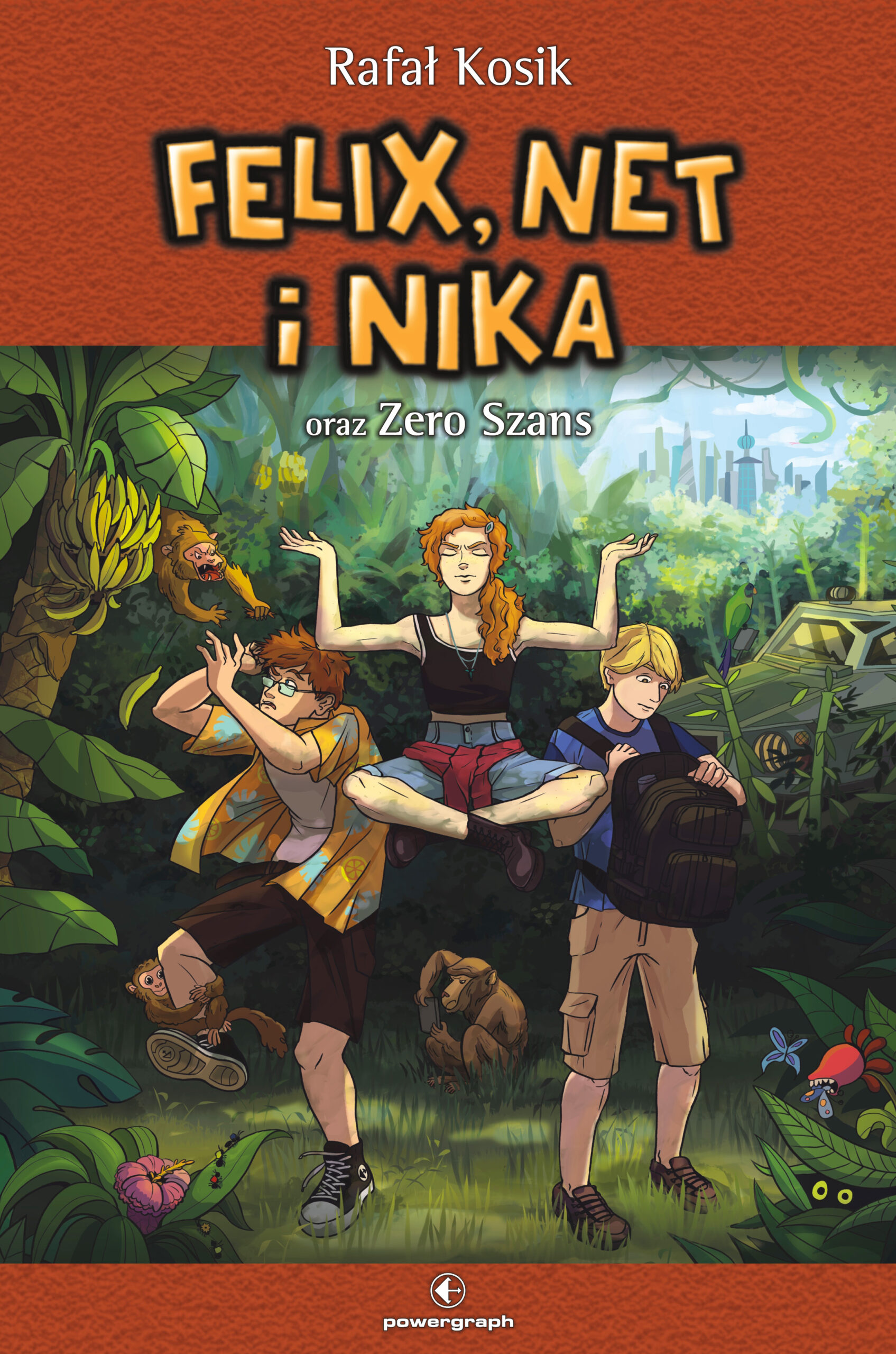Tytuł: Felix, Net i Nika oraz Zero Szans
Autor: Rafał Kosik
Wydawnictwo: Powergraph
Formaty: EPUB, MOBI