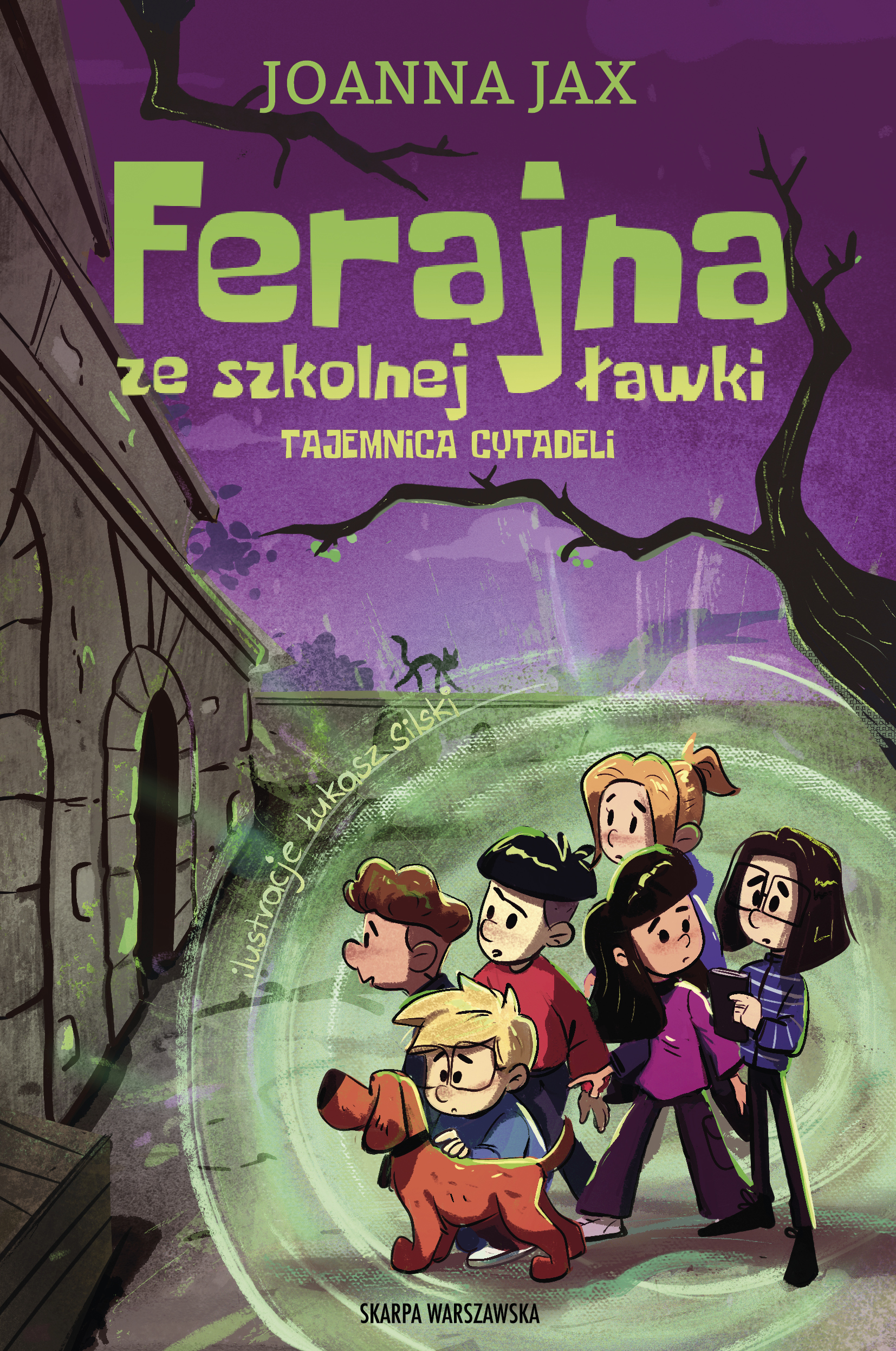 Tytuł: Ferajna ze szkolnej ławki. Tajemnica cytadeli
Autor: Joanna Jax
Wydawnictwo: Skarpa Warszawska
Formaty: EPUB, MOBI