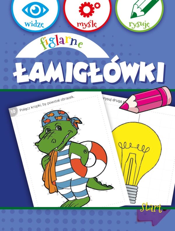 Figlarne łamigłówki — okładka e-booka