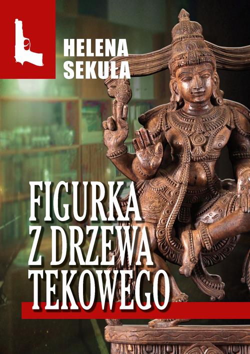 Figurka z drzewa tekowego — okładka e-booka