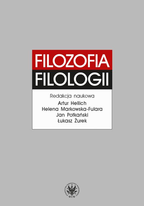 Tytuł: Filozofia filologii
Autor: 
Wydawnictwo: Wydawnictwa Uniwersytetu Warszawskiego
Formaty: PDF, EPUB, MOBI