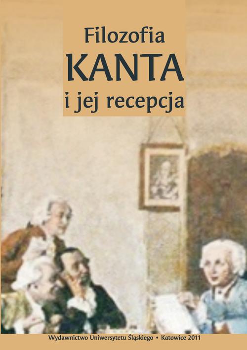 Filozofia Kanta i jej recepcja — okładka e-booka