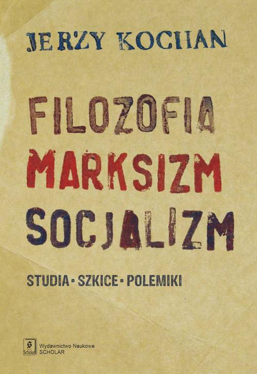 Filozofia, marksizm, socjalizm — okładka e-booka