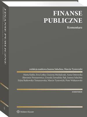 Finanse publiczne. Komentarz — okładka e-booka