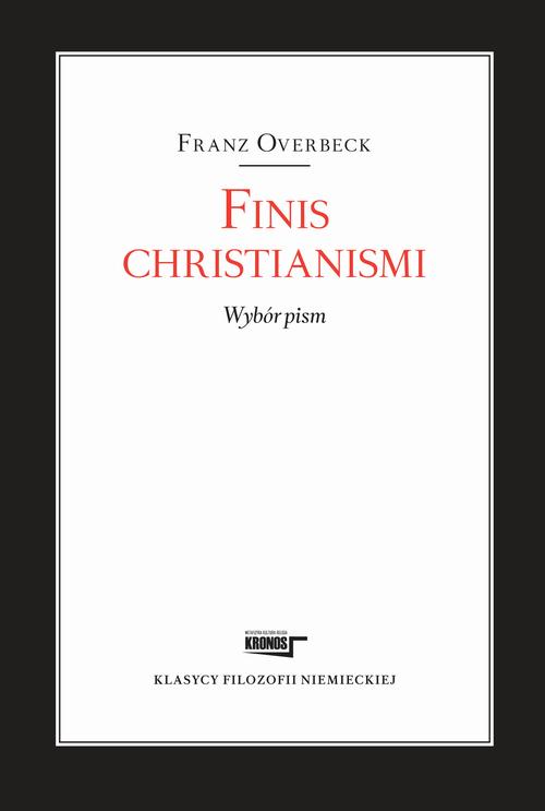 Finis christianismi Wybór pism — okładka e-booka