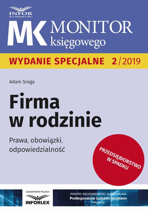 Firma w rodzinie — okładka e-booka