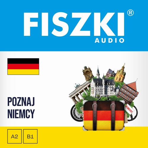 Tytuł: FISZKI audio – niemiecki – Poznaj Niemcy
Autor: Kinga Perczyńska
Wydawnictwo: Cztery Głowy
Formaty: MP3