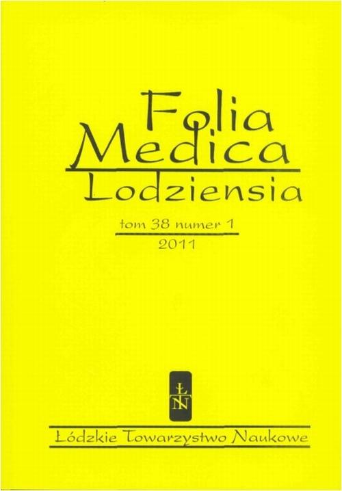 Tytuł: Folia Medica Lodziensia t. 38 z. 1/2011
Autor: Ewa Orlewska
Wydawnictwo: Łódzkie Towarzystwo Naukowe
Formaty: PDF