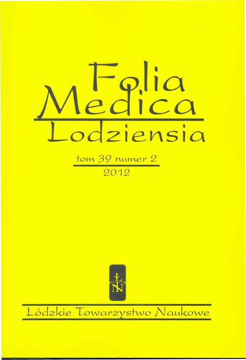 Tytuł: Folia Medica Lodziensia t. 39 z. 2/2012
Autor: Praca zbiorowa
Wydawnictwo: Łódzkie Towarzystwo Naukowe
Formaty: PDF