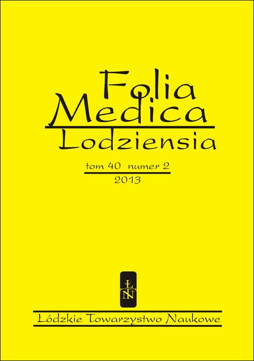 Tytuł: Folia Medica Lodziensia t. 40 z. 2/2013
Autor: Praca zbiorowa
Wydawnictwo: Łódzkie Towarzystwo Naukowe
Formaty: PDF