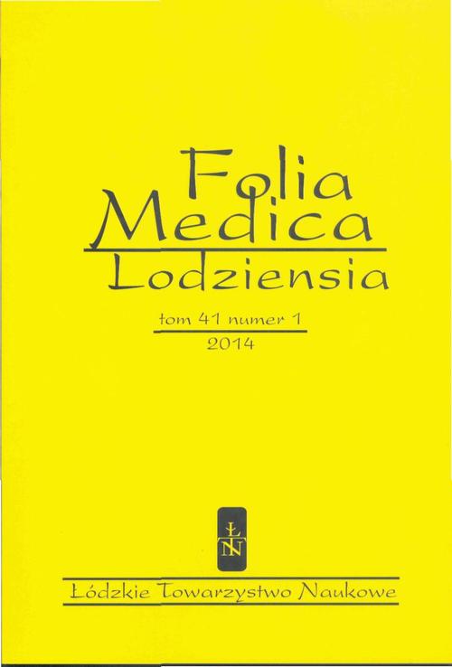 Tytuł: Folia Medica Lodziensia t. 41 z. 1/2014
Autor: Praca zbiorowa
Wydawnictwo: Łódzkie Towarzystwo Naukowe
Formaty: PDF