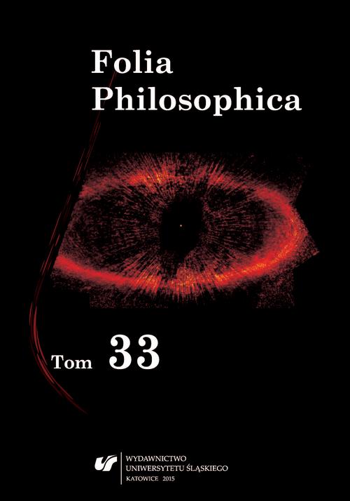 Tytuł: Folia Philosophica. T. 33
Autor: 
Wydawnictwo: Wydawnictwo Uniwersytetu Śląskiego
Formaty: PDF