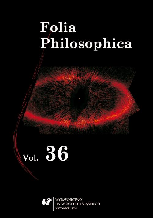 Tytuł: Folia Philosophica. Vol. 36
Autor: 
Wydawnictwo: Wydawnictwo Uniwersytetu Śląskiego
Formaty: PDF