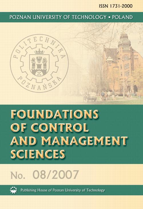 Tytuł: Foundations of Control 8/2007
Autor: Praca zbiorowa
Wydawnictwo: Wydawnictwo Politechniki Poznańskiej
Formaty: PDF