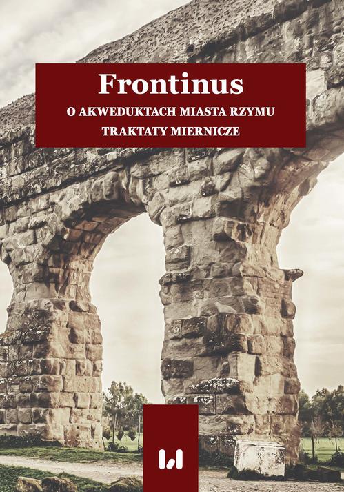 Tytuł: Frontinus
Autor: 
Wydawnictwo: Wydawnictwo Uniwersytetu Łódzkiego
Formaty: PDF