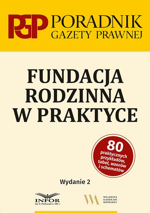 Fundacja rodzinna w praktyce — okładka e-booka