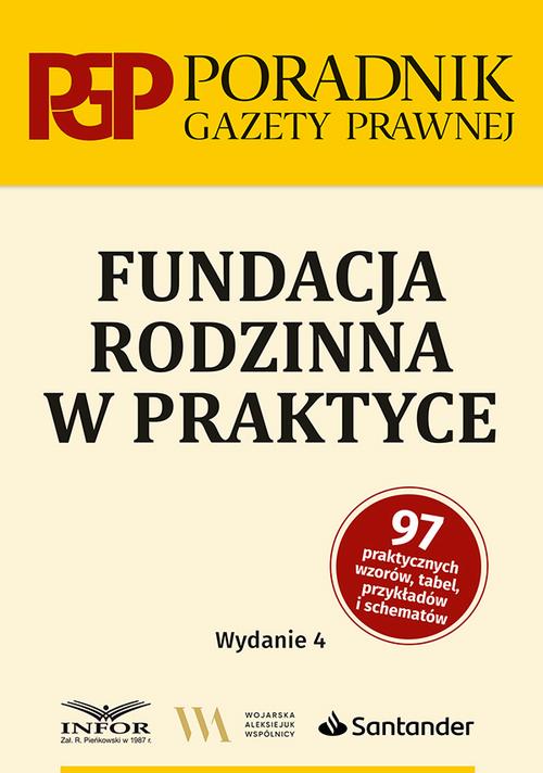 Fundacja rodzinna w praktyce wyd.4 — okładka e-booka
