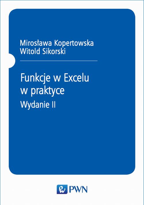 Funkcje w Excelu — okładka e-booka