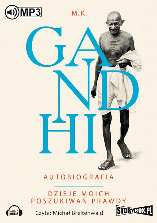 Tytuł: Gandhi Autobiografia Dzieje moich poszukiwań prawdy
Autor: M. K. Gandhi
Wydawnictwo: Storybox
Formaty: MP3