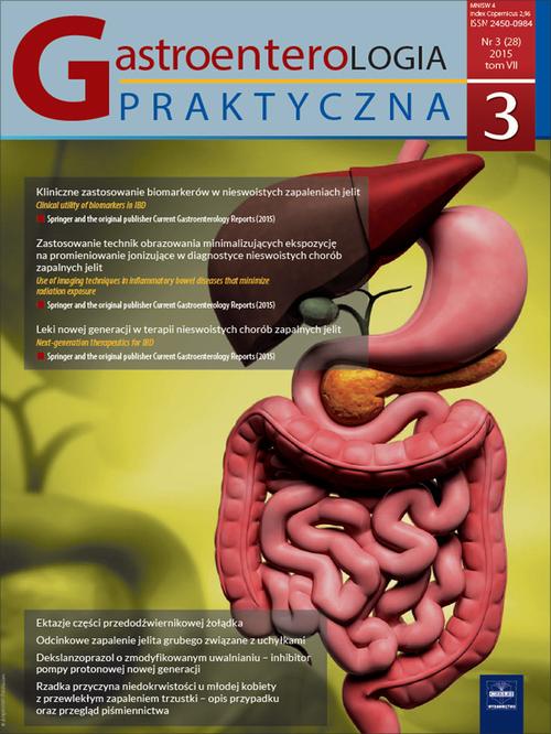Tytuł: Gastroenterologia Praktyczna 3/2015
Autor: 
Wydawnictwo: Czelej
Formaty: EPUB, MOBI