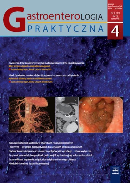 Tytuł: Gastroenterologia Praktyczna 4/2016
Autor: 
Wydawnictwo: Czelej
Formaty: EPUB