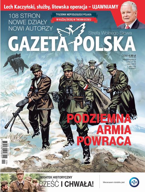 Tytuł: Gazeta Polska 01/03/2017
Autor: 
Wydawnictwo: Niezależne Wydawnictwo Polskie Sp. z o.o
Formaty: PDF