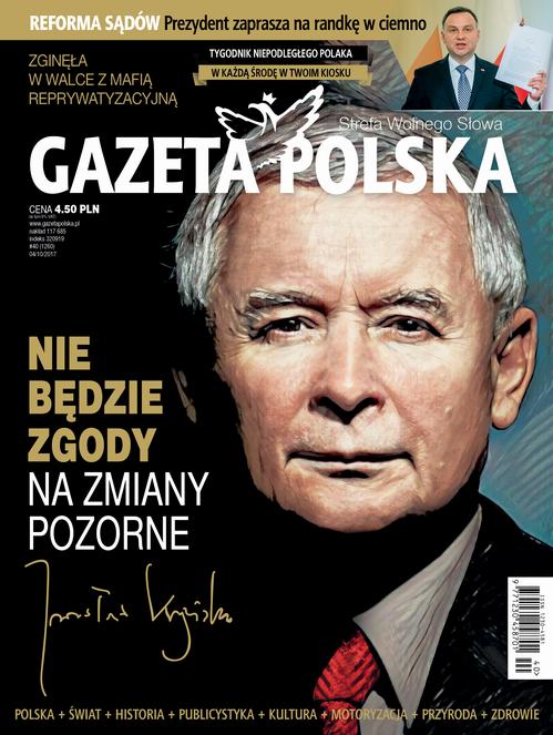 Tytuł: Gazeta Polska 04/10/2017
Autor: 
Wydawnictwo: Niezależne Wydawnictwo Polskie Sp. z o.o
Formaty: PDF