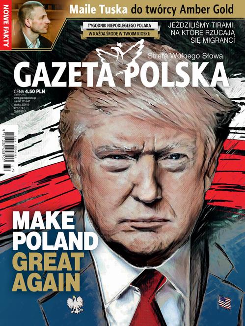 Tytuł: Gazeta Polska 05/07/2017
Autor: 
Wydawnictwo: Niezależne Wydawnictwo Polskie Sp. z o.o
Formaty: PDF