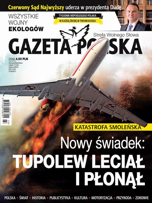 Tytuł: Gazeta Polska 07/06/2017
Autor: 
Wydawnictwo: Niezależne Wydawnictwo Polskie Sp. z o.o
Formaty: PDF
