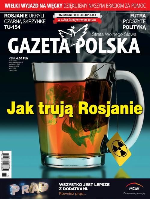 Tytuł: Gazeta Polska 14/03/2018
Autor: 
Wydawnictwo: Niezależne Wydawnictwo Polskie Sp. z o.o
Formaty: PDF