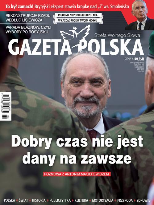 Tytuł: Gazeta Polska 17/01/2018
Autor: 
Wydawnictwo: Niezależne Wydawnictwo Polskie Sp. z o.o
Formaty: PDF