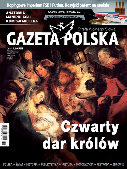 Tytuł: Gazeta Polska 20/12/2017
Autor: 
Wydawnictwo: Niezależne Wydawnictwo Polskie Sp. z o.o
Formaty: PDF