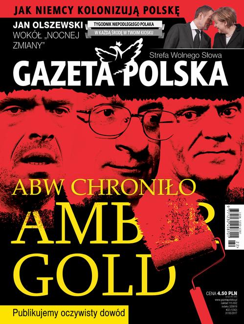 Tytuł: Gazeta Polska 31/05/2017
Autor: 
Wydawnictwo: Niezależne Wydawnictwo Polskie Sp. z o.o
Formaty: PDF