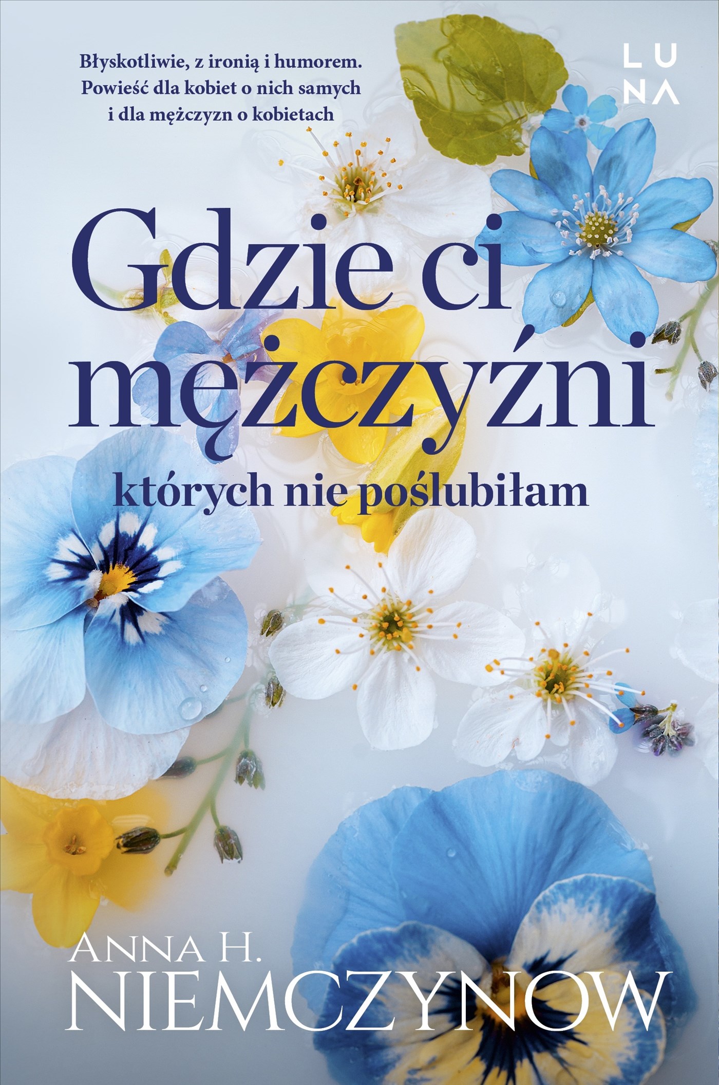 Tytuł: Gdzie ci mężczyźni, których nie poślubiłam
Autor: Anna H. Niemczynow
Wydawnictwo: Wydawnictwo Luna
Formaty: EPUB, MOBI