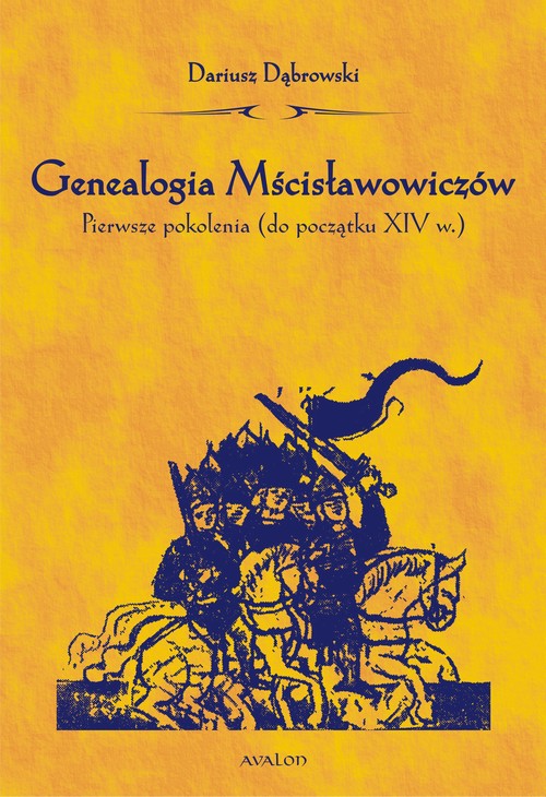 Genealogia Mścisławowiczów — okładka e-booka