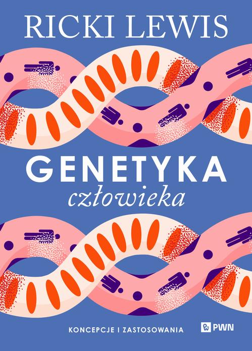 Genetyka człowieka — okładka e-booka