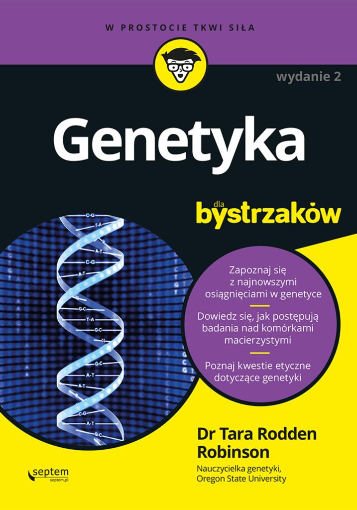 Genetyka dla bystrzaków. Wydanie II — okładka
