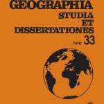 Geographia. Studia et Dissertationes. T. 33 — okładka wydania