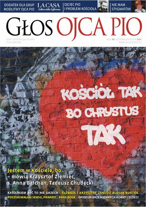 Tytuł: Głos Ojca Pio nr 6 (90) listopad/grudzień 2014
Autor: Praca zbiorowa
Wydawnictwo: Serafin
Formaty: PDF