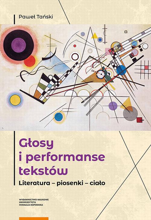 Głosy i performanse tekstów — okładka e-booka