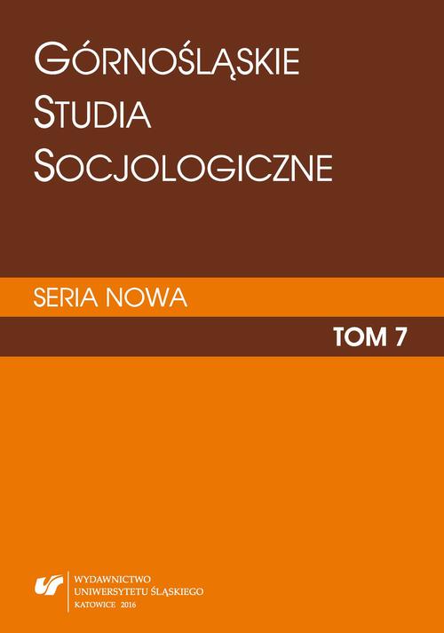 Tytuł: Górnośląskie Studia Socjologiczne. Seria Nowa. T. 7
Autor: 
Wydawnictwo: Wydawnictwo Uniwersytetu Śląskiego
Formaty: PDF