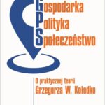 Gospodarka, Polityka, Społeczeństwo — okładka e-booka
