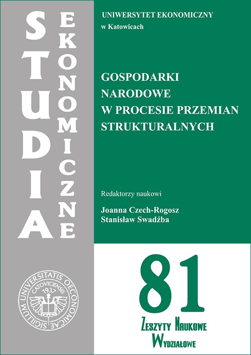 Tytuł: Gospodarki narodowe w procesie przemian strukturalnych. SE 81
Autor:
Wydawnictwo: Wydawnictwo Uniwersytetu Ekonomicznego w Katowicach
Formaty: PDF