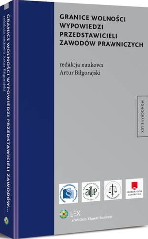 Granice wolności wypowiedzi przedstawicieli zawodów prawniczych — okładka e-booka