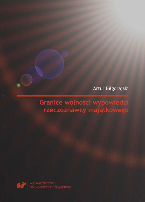 Granice wolności wypowiedzi rzeczoznawcy majątkowego — okładka