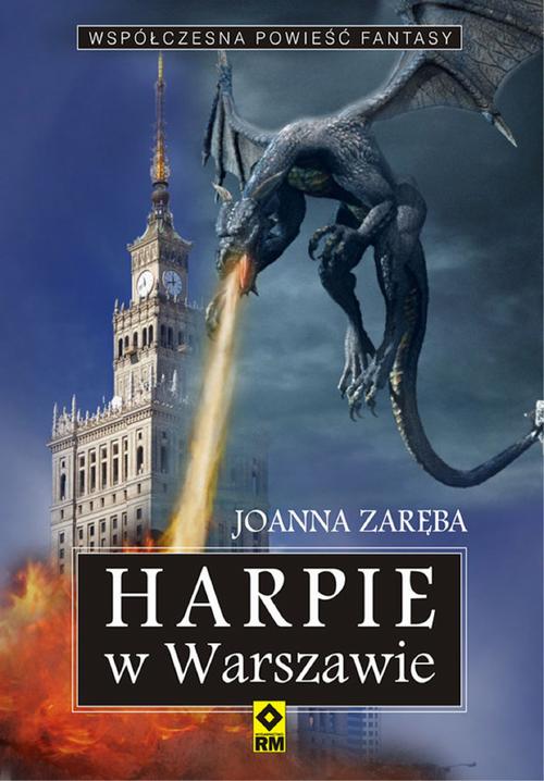 Harpie w Warszawie — okładka e-booka